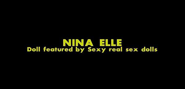  Hot Nina Elle Sucks Cock Then Rides It Hard And Fast